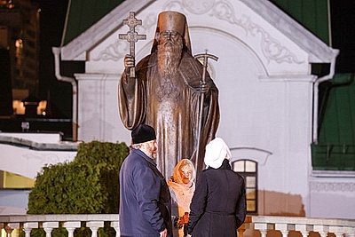 Православные верующие отмечают Пасху