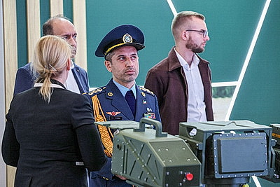 Выставка \"Национальная безопасность. Беларусь-2026\" проходит в Минске