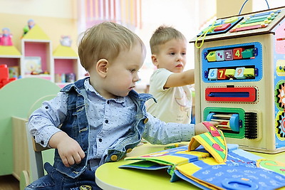 С марта в детских садах Беларуси увеличилось количество групп для детей до двух лет