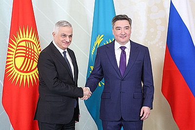 Заседание Евразийского межправсовета в узком составе прошло в Шымкенте