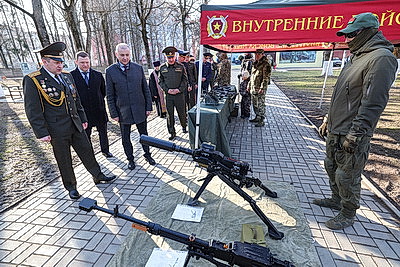 Преданные долгу и присяге. В Витебске отпраздновали 108-ю годовщину образования внутренних войск