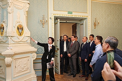 Делегация КНР посетила ряд знаковых культурных объектов Беларуси