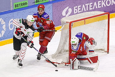 Хоккеисты \"Юности\" победили \"Неман\" на старте плей-офф экстралиги