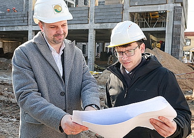 Современные классы и более вместительная столовая. Как идет реконструкция витебской гимназии №1