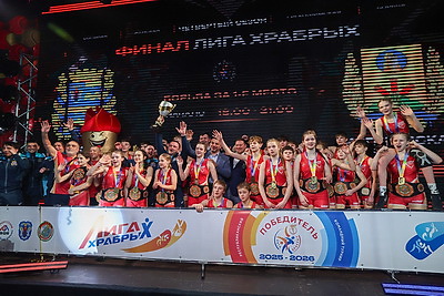 Юные борцы Минской области впервые выиграли \"Лигу храбрых\"