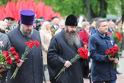 Празднование Дня Победы в Гродно