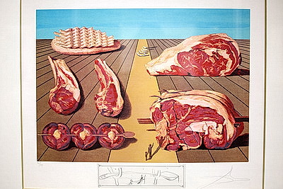 Более 200 уникальных работ Сальвадора Дали представлено на выставке во Дворце искусств в Минске