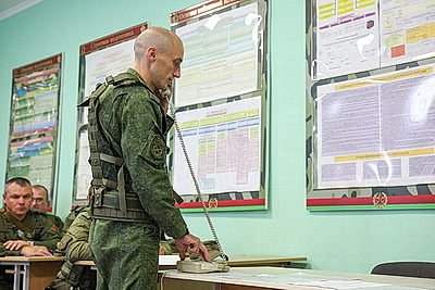 Проверка боеготовности ВС проходит в 51-й гвардейской артиллерийской бригаде