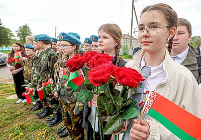 Верный путь - установить истину о войне. Поисковый клуб \"Витебский рубеж\" открыл вахту памяти в Лиозненском районе