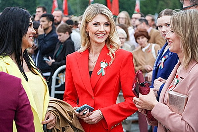 Тысячи людей в День Независимости собрал вечерний гала-концерт \"Симфония созидания\" в Минске