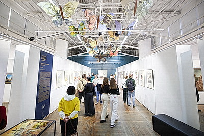 Более 200 уникальных работ Сальвадора Дали представлено на выставке во Дворце искусств в Минске