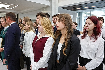Реконструкция \"Корабля\" закончилась. В Минске открыли обновленный корпус БНТУ