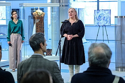 В Национальной библиотеке открылся выставочный проект \"Код мифов\"