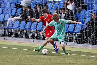 Российские футболисты одержали вторую победу на юношеском турнире в Минске