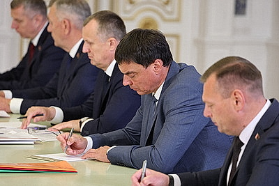 Лукашенко собрал совещание по Могилевской области