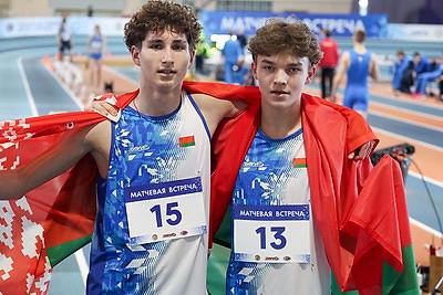 В Могилеве прошли международные соревнования по легкой атлетике \"Матчевая встреча\"