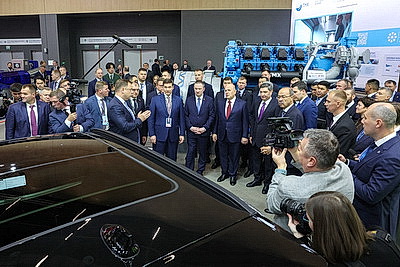 \"ИННОПРОМ. Беларусь\". Пленарная сессия форума проходит в Минске