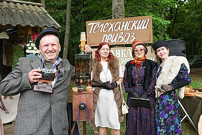 Один день из жизни партизанского отряда воссоздали в урочище Хованщина
