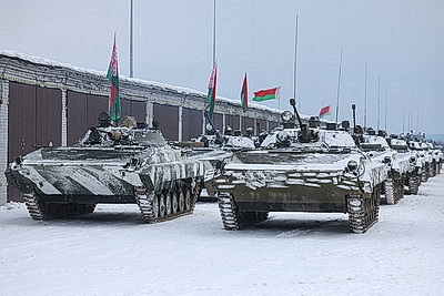 Экипировка и техника. Внезапная проверка боеготовности продолжается в 11-й отдельной мехбригаде в Слониме