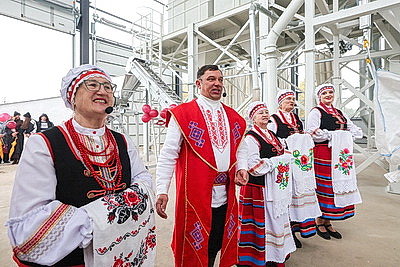 Цех по выпуску витаминно-травяной гранулированной муки открыли в Оршанском районе