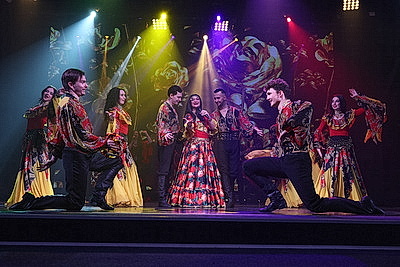 Сольный концерт коллектива \"Аллюр\" прошел на сцене Молодежного театра эстрады