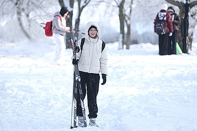 В Минске проходят районные этапы \"Снежного снайпера - 2026\"