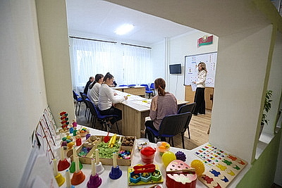 Лобович ознакомился с работой социального пансионата в Гродненском районе