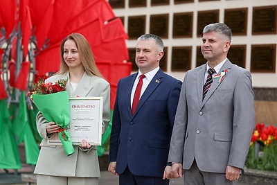Белорусы отмечают Праздник труда