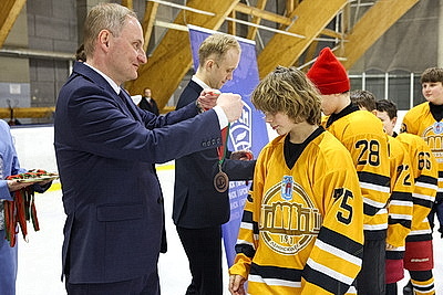 Команда Центрального района Минска выиграла финал городского турнира \"Золотая шайба\"