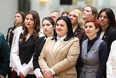 Молодые специалисты посетили Дворец Независимости