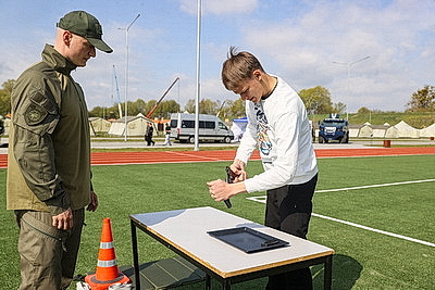 Медподготовка и ориентирование на местности. Воспитанники ВПК соревновались на смотре-конкурсе в Бресте