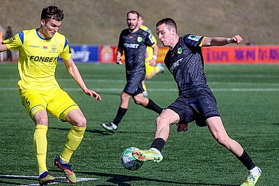 \"Неман\" и БАТЭ сыграли вничью в матче первого круга высшей лиги ЧБ по футболу