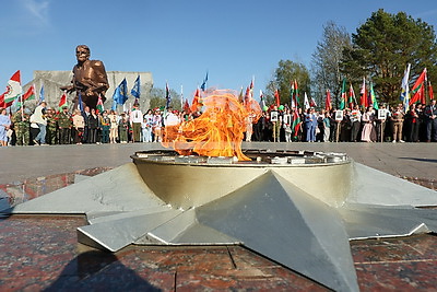 \"Прорыв Победы\". Патриотическая акция прошла в Ушачском районе