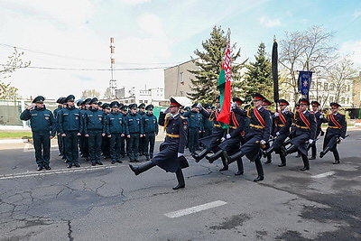 Уроки прошлого для безопасного настоящего. В Минске спасатели почтили память ликвидаторов аварии на ЧАЭС