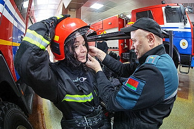 \"Один день с МЧС\". Практический семинар прошел в Минске