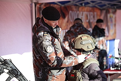 Выставка спецтранспорта, интерактивные площадки, конкурсы. Акция МВД проходит у Дворца Республики в Минске