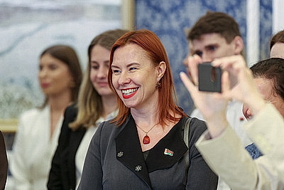 Сотрудники государственного комитета по стандартизации посетили Дворец Независимости