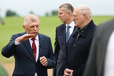 Лукашенко ознакомился с развитием племенного животноводства