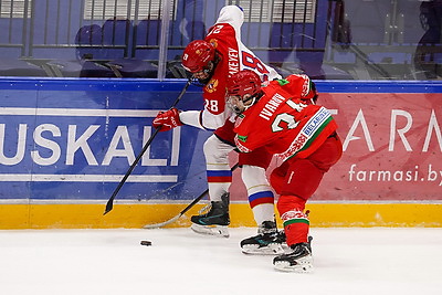 Сборная Беларуси-U18 по хоккею встретилась со сборной России-U17 в серии товарищеских матчей