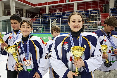 \"Огненные рыси\" из Гомельского района выиграли \"старший\" финал \"Золотой шайбы\" в дивизионе \"Б\"