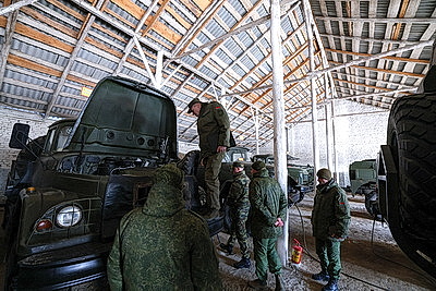 Проверку ВС по поручению Президента проходит 8-я бригада РХБЗ