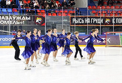 В Гомеле проходят областные соревнования среди детей и подростков по хоккею \"Золотая шайба\"