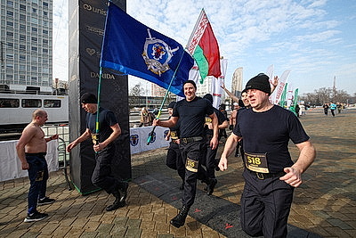 \"Забег настоящих мужчин\" состоялся в Минске