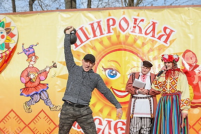 С размахом, звучно и вкусно. Как отпраздновали Масленицу жители Берестовицкого района