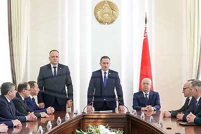 Турчин представил коллективу Аппарата Совета Министров нового вице-премьера