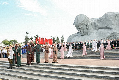 В Брестской крепости состоялась церемония старта проекта \"Поезд Памяти\"