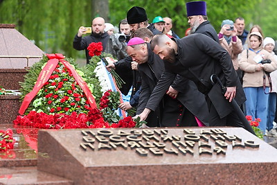 Празднование Дня Победы в Гродно