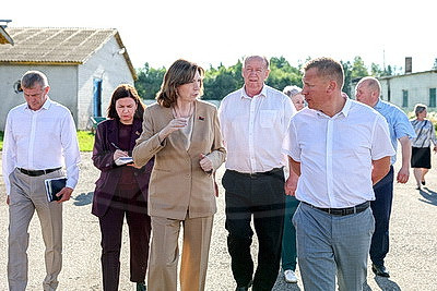Кочанова посетила Полоцкий район