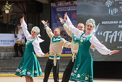Национальные подворья ярко представлены на фестивале культур в Гродно