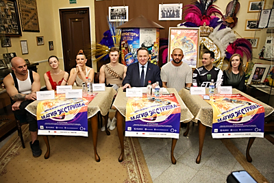 Мотокаскадеры, силачи, дрессированные медведи. В Белгосцирке новая программа \"Магия экстрима\"